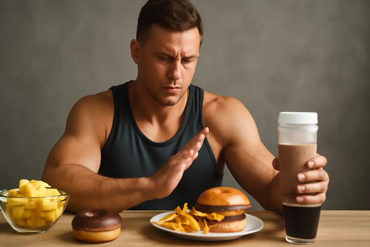 Cosa evitare nella dieta durante la definizione muscolare? Gli alimenti insospettabili che bloccano i risultati